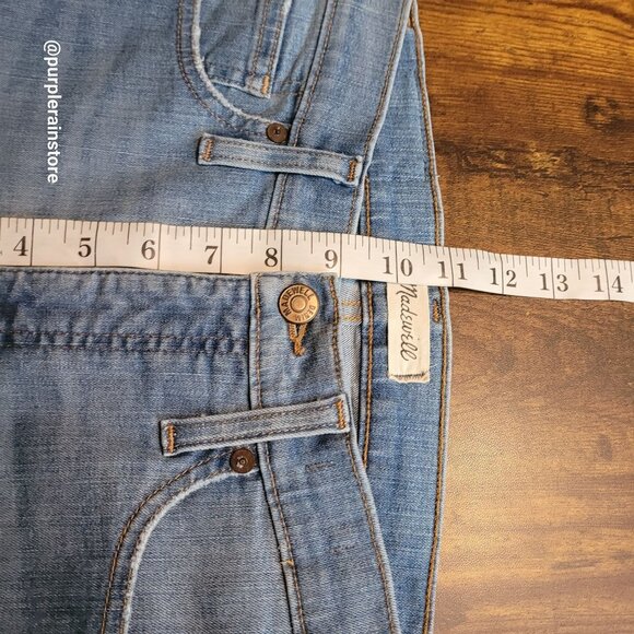 Madewell Jeans Size 27 Skinny 9" High Rise Tummy Control Ontario Wash H5789 - Picture 10 of 13